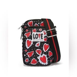 BRIGHTON | Hearts A Flutter utility bag.